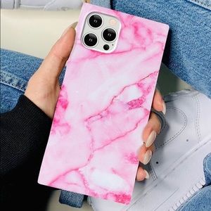iPhone pink marble Flaunt phone case